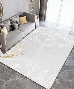 Optical Illusion Plaid Floor Mat with a Bottomless Hole: A Quirky Addition to Your Home