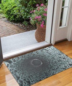 Optical Illusion Welcome Mat - Unique and Eye-Catching Rug for Home Decor
