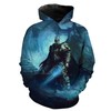 Orc Warrior in World of Warcraft All Over Print 3D Hoodie