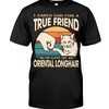 Oriental Longhair Cat T-Shirt - A Beautiful Addition To Your Cat Clothing Collection