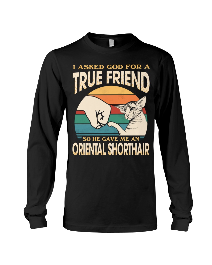 Oriental Shorthair Cat T-Shirt - Sleek And Stylish - Image 3