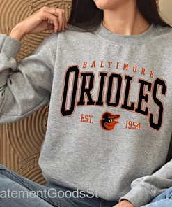 Oriole Crewneck Sweatshirt, Baltimore Baseball Shirt, And More