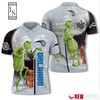 Orlando Magic Grinch Steals Christmas with Breathable Fabric Polo Shirt