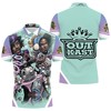 Outkast In Wonderland Graffiti Polo Shirt with All Over Print to Show Your Love for Hip-Hop Culture