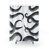Oversized Octopus Shower Curtain | Tentacle Monster, Ocean Creature, Vintage Bathroom Shower Curtain