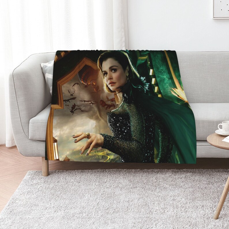 Oz the Great and Powerful Custom Name Baby Girl Boy Personalized Blanket Throw Gift - Disney Blankets for Adults - Image 3