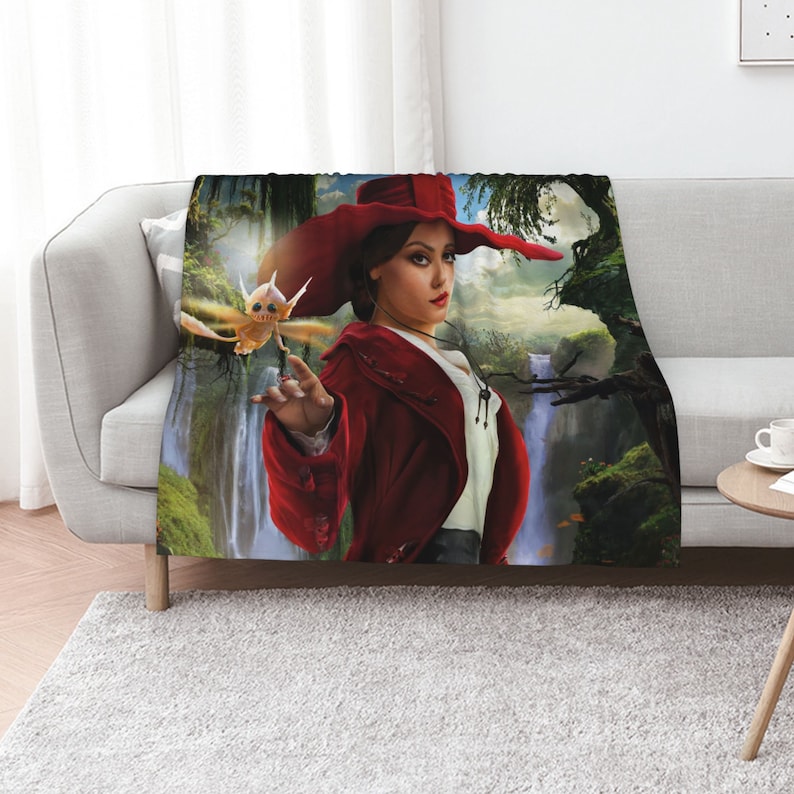 Oz the Great and Powerful Custom Name Blanket Baby Girl Boy Personalized Throw Gift - Disney Blanket Christmas - Image 3