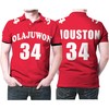 Pay Homage to a Basketball Legend with the Hakeem Olajuwon Jersey Style Polo Shirt