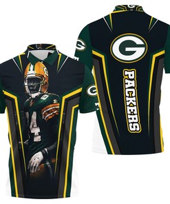 Pay Homage to a Packers Legend with Our Sterling Sharpe 24 Green Bay Packers 3D All-Over Print Polo Shirt