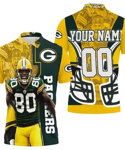 Pay homage to legendary Green Bay Packers player Donald Driver with our personalized Polo Shirt