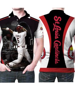 Pay homage to one of baseball's greatest players St Louis Cardinals Albert Pujols 5 Great Player MLB Pujols Polo Shirt