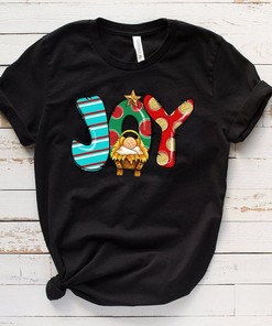 Peace Love Miracle Manger Scene Christmas T-Shirt - Sublimation Tee