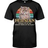 Persian Unique T-Shirt, Hoodie & Crewneck Sweatshirt - Official Cat Of Cool People Plus Cat Shirt Cute