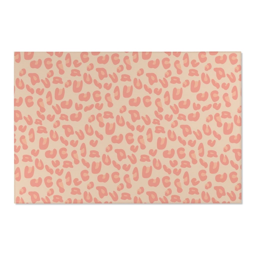 Personaliseerbaar Roze Pastel Tapijten voor Slaapkamer en Woonkamer with Style 70s Decor - Image 3
