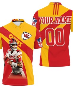 Personalize Support for Patrick Manohomes 15 Kansas City Chiefs Afc West Division Champions Super Bowl 2021 Polo Shirt