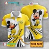 Personalize Your Borussia Dortmund Polo Shirt with Your Name and Yellow Mickey Mouse.