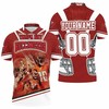 Personalize Your Game Nfc South Division Champions Tampa Bay Buccaneers Super Bowl 2021 3D All Over Print Polo Shirt