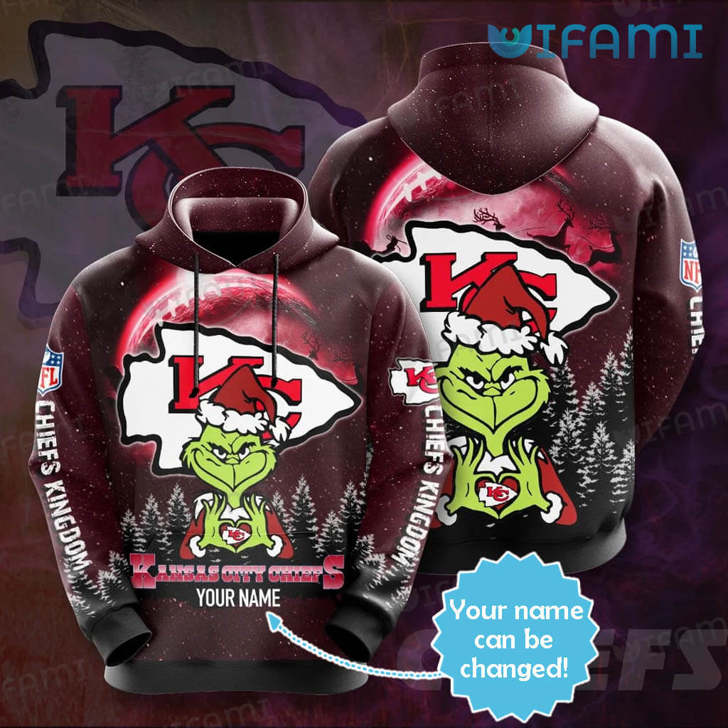 Personalize Your Style with a Kansas City Chiefs 3D Hoodie Tree Covered Personalized Logo