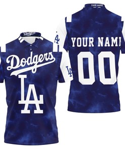 Personalize Your Style with the LA Dodgers Mlb Fan Personalized 3D All Over Print Polo Shirt