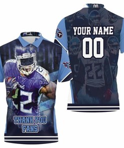 Personalized 3D All Over Print Polo Shirt Featuring Derrick Henry #22 Afc South Division Champions
