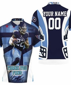 Personalized 3D All Over Print Polo Shirt Featuring Derrick Henry #22 and AFC South Division Super Bowl 2021