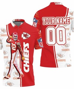 Personalized 3D All Over Print Polo Shirt - NFL 2020 Kansas City Chiefs Tyrann Mathieu 32 Signature