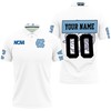 Personalized 3D All Over Print Polo Shirt - North Carolina Tar Heels NCAA Bomber Jacket