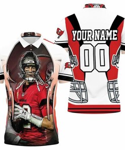 Personalized 3D All Over Print Polo Shirt for 2021 Super Bowl Champions Tom Brady
