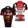 Personalized 3D All Over Print Polo Shirt for Tampa Bay Buccaneers' 2021 NFL Champions Skull.