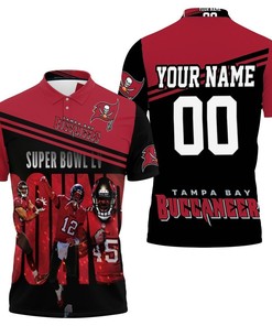Personalized 3D All Over Print Polo Shirt for Tampa Bay Buccaneers Super Bowl Champions
