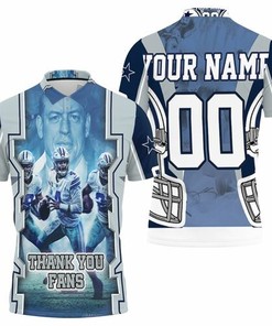 Personalized 3D All Over Print Polo Shirt for the Dallas Cowboys Nfc East Division Super Bowl 2021