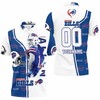 Personalized 3D All Over Print Polo Shirt with John Allen for Bills fans: Show your love.