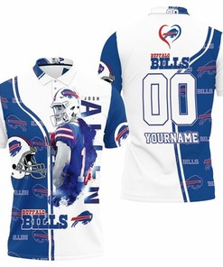 Personalized 3D All Over Print Polo Shirt with John Allen for Bills fans: Show your love.