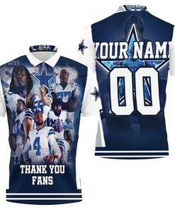 Personalized 3D Dallas Cowboy Super Nfc East Division Champions Super Bowl 2021 Thank You Fans Polo Shirt