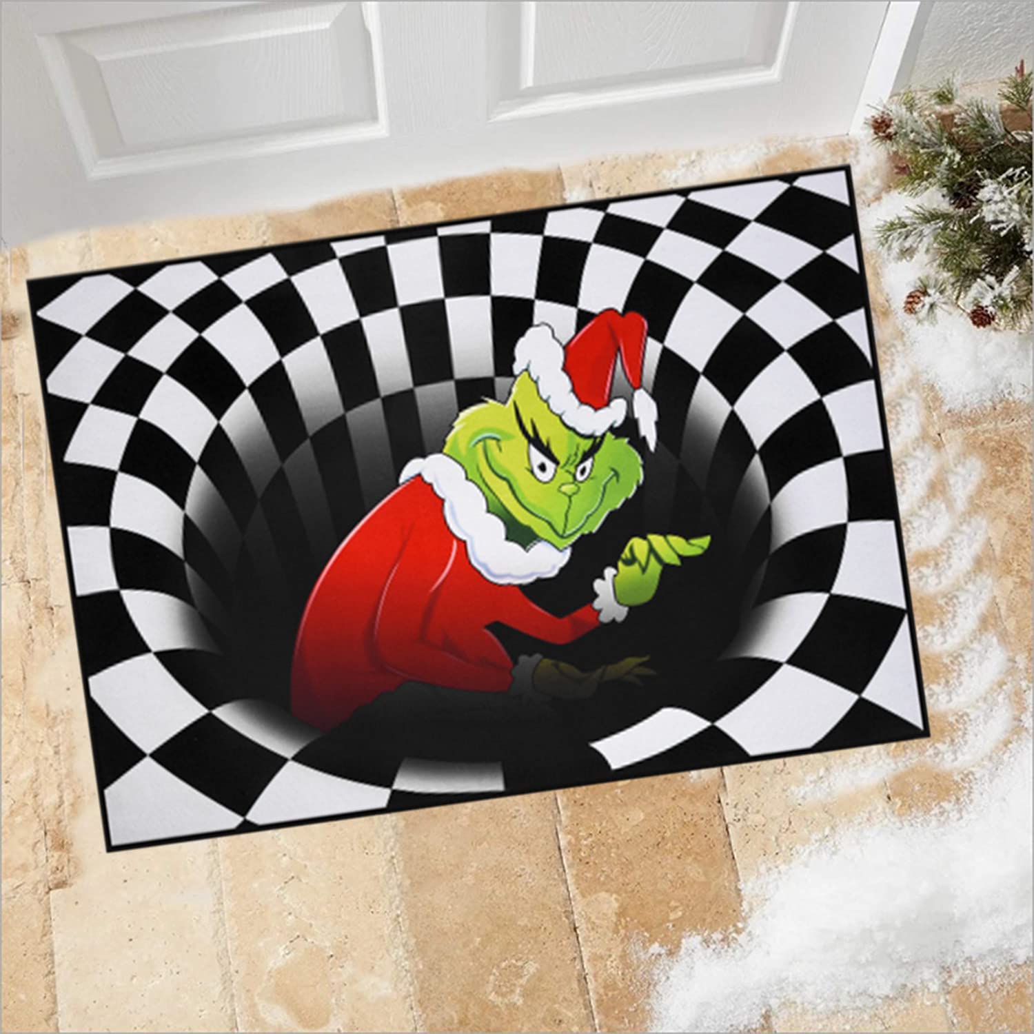 Personalized 3D IllusionRug - Eye-Catching Decoration for Home or Office
