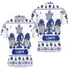 Personalized 3D polo shirt featuring an all-over print design 3D T-shirt.