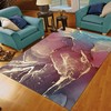 Personalized 70s Neon Sky Area Rug for Fashionable Living Room and Bedroom Decor