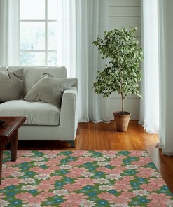 Personalized 70s Style Area Rug for Living Room or Bedroom Decor with 70s Rugs for Living Room