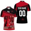 Personalized All Over Print Breathable Fabric Polo Shirt for Michael Jordan 23 Fans