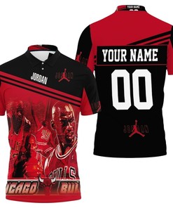 Personalized All Over Print Breathable Fabric Polo Shirt for Michael Jordan 23 Fans