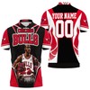 Personalized All Over Print Breathable Fabric Polo Shirt for Michael Jordan Legend Fans
