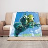 Personalized Baby Blanket with Disney Monster University Theme