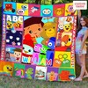 Personalized Baby First TV Character Fleece Blanket with Custom Name