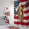 Personalized Baseball Shower Curtain with Sports Bathroom Decor