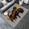 Personalized Basketball Court Rug for Boys' Room, Teen Room, and Living Room Decor