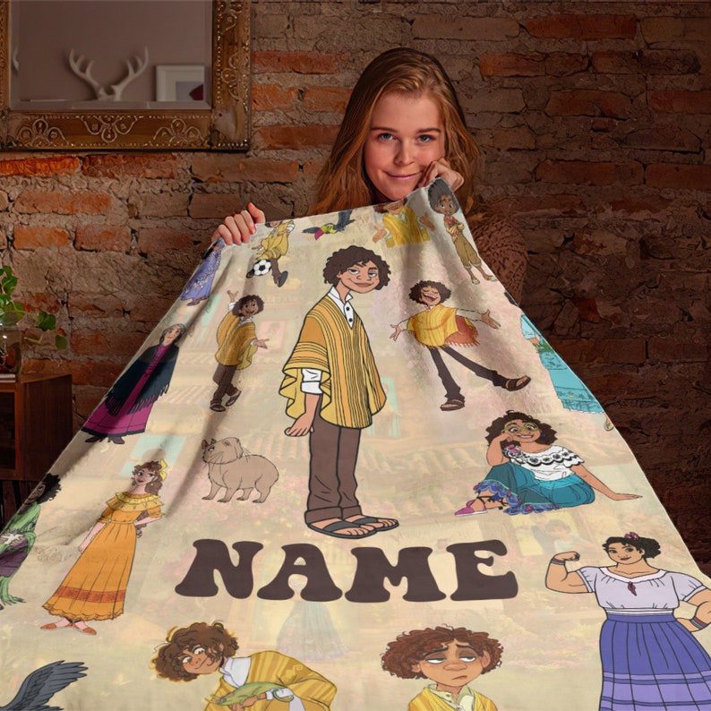 Personalized Camilo Madrigal Encanto Family Blanket - Soft Baby Gift - Image 3