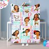 Personalized Cartoon Character Blanket - Soft and Adorable Gift for Kids