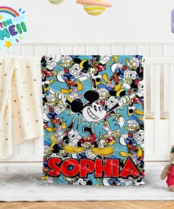 Personalized Cartoon Characters TV Show Character Blanket