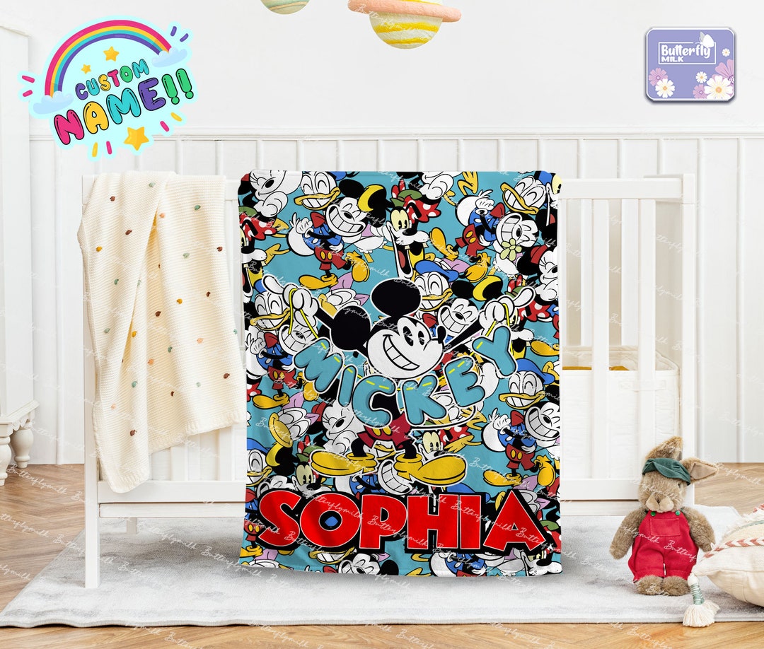 Personalized Cartoon Characters TV Show Character Blanket