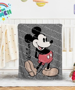 Personalized Cartoon Characters TV Show Character Blanket, Disney Lover Gift